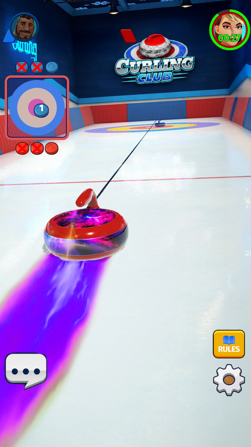 Curling Club: PvP Multiplayer gameplay screenshot 1