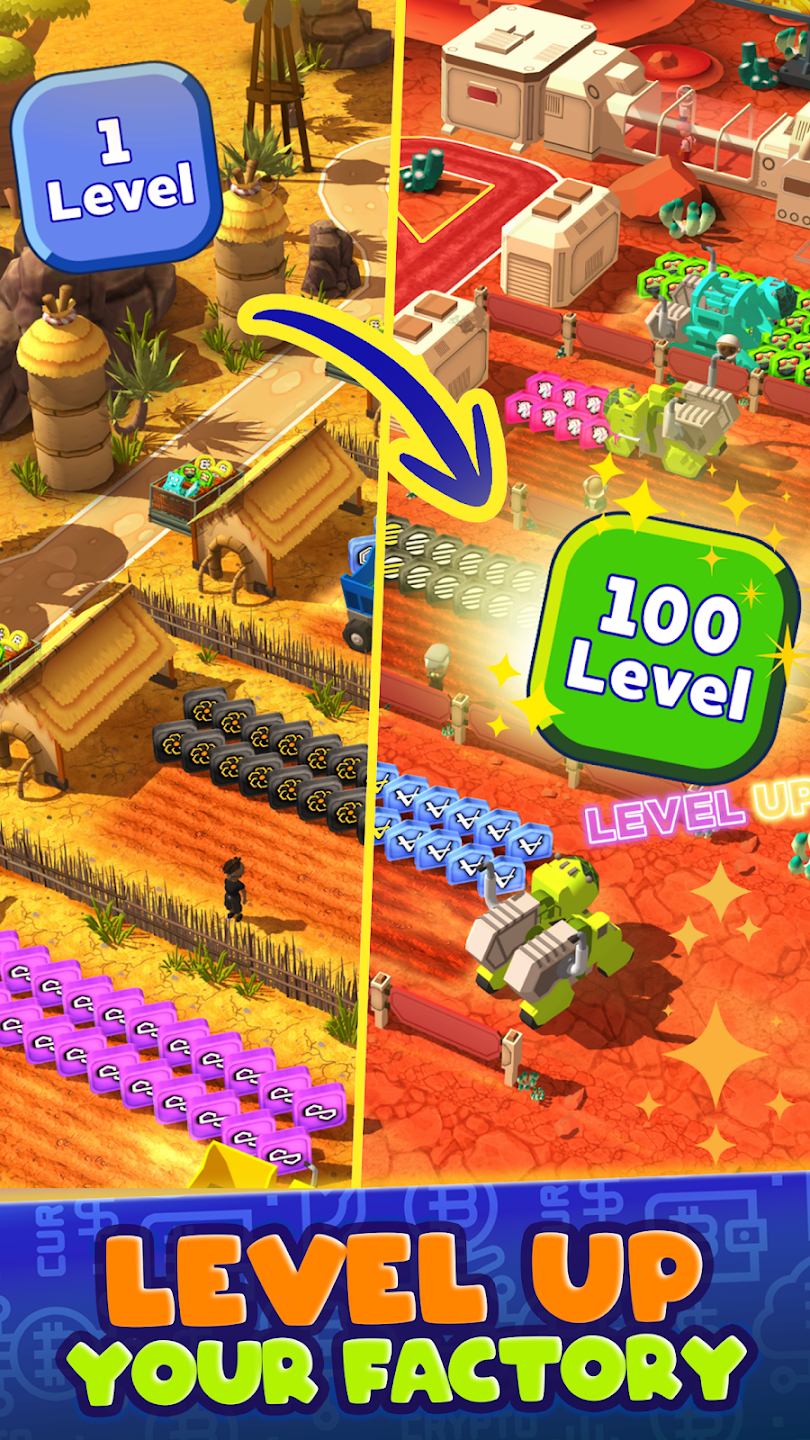 Bitcoin Farm Satoshi Empire gameplay screenshot 2