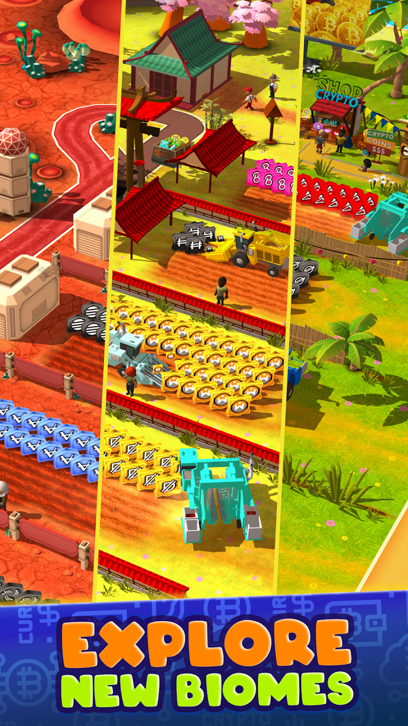 Bitcoin Farm Satoshi Empire gameplay screenshot 5