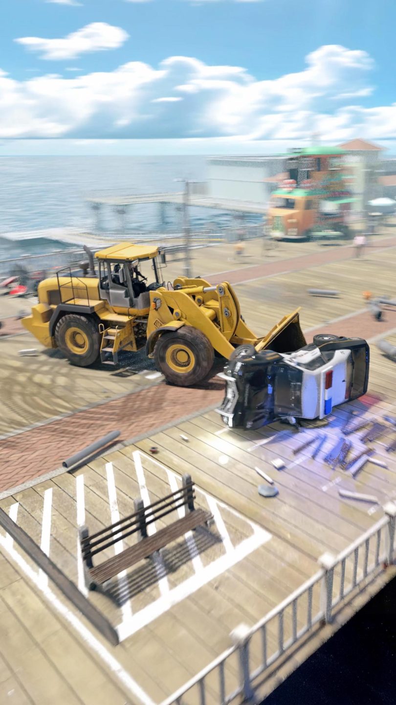 Bulldozer Demolition Simulator gameplay screenshot 3