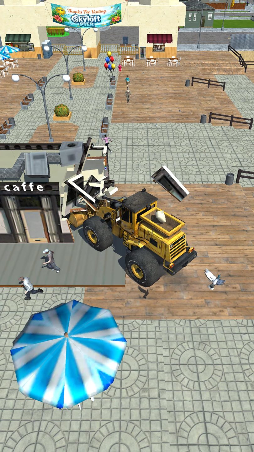 Bulldozer Demolition Simulator gameplay screenshot 6