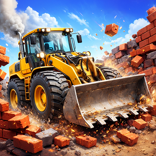 Bulldozer Demolition Simulator app icon